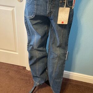 Classic Blue Boot Cut Jeans for Women